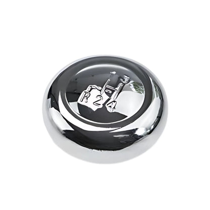 chrome shift knob 10mm for classic vw beetle t1 t2 and karmann ghia 4 4415 s 677