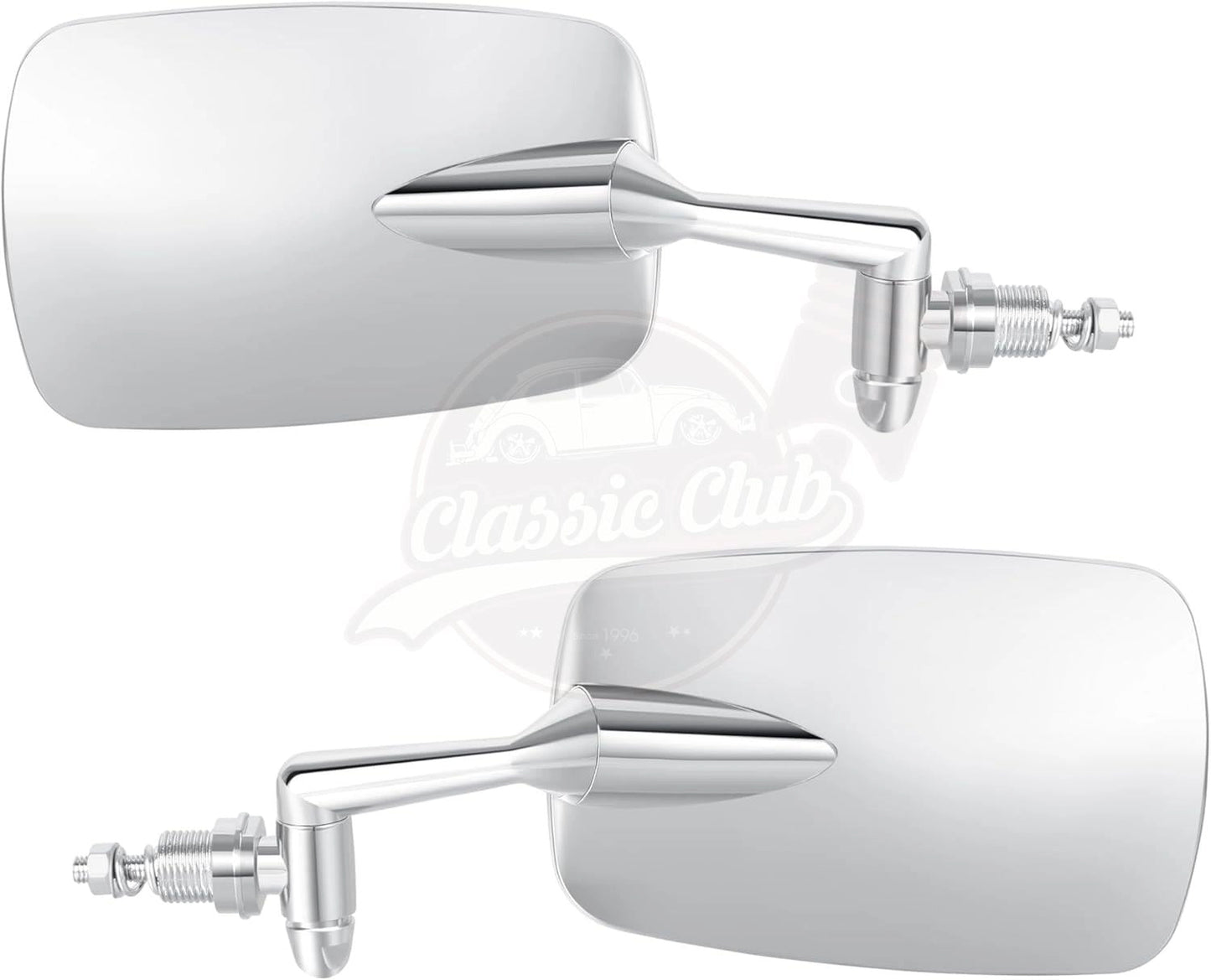 chrome side mirror set left right for vw beetle 1300 1302 1303 25 3009