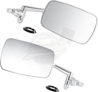 chrome side mirror set left right for vw beetle 1300 1302 1303 25 3009