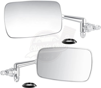 chrome side mirror set left right for vw beetle 1300 1302 1303 25 3009