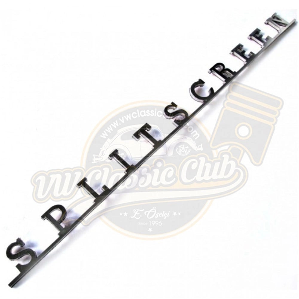 chrome splitscreen logo emblem for vw t1 transporter 2 2120