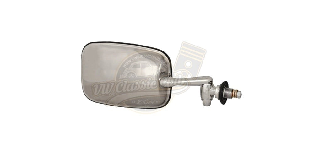 chrome stainless right side mirror for vw beetle 1300 1302 1303 1968 1979 25 293