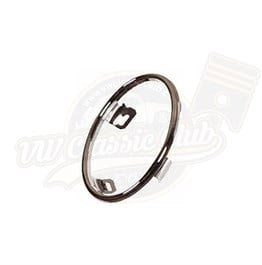 chrome taillight bezel for vw beetle 1100 1200 1955 1961 3 3372 s 7260