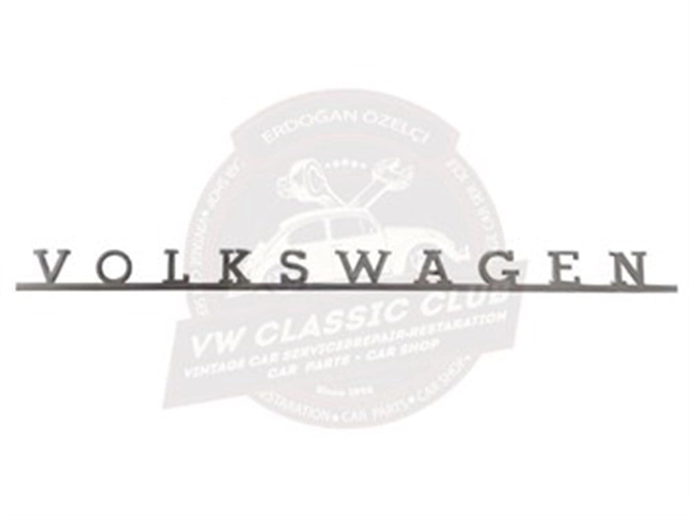 chrome vw emblem for t1 and t2 transporter 2 2010 f a