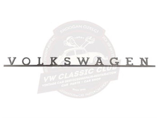chrome vw emblem for t1 and t2 transporter 2 2010 f a