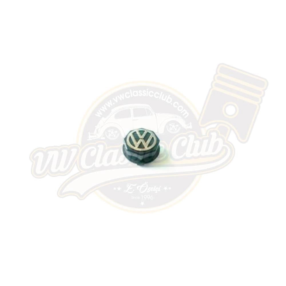 chrome wheel hub cap with emblem for vw super beetle 1302 1303 7 7001 s 6711