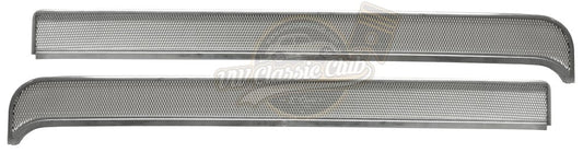 chrome window wind deflector with grille for vw t2 1968 1979 25 3006