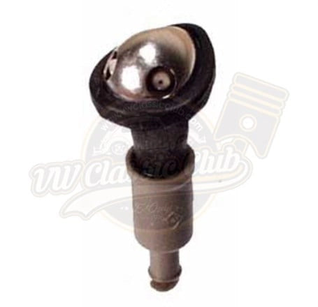 chrome windshield washer nozzle for classic vw beetle and t1 transporter 25 3078