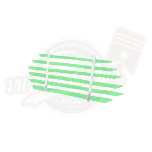 classic vw beetle rear window louver green 1955 1979 2 2169