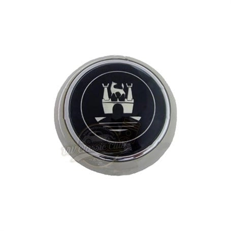 classic vw horn button grey silver for t1 transporter and beetle 1100 4 4362 f b