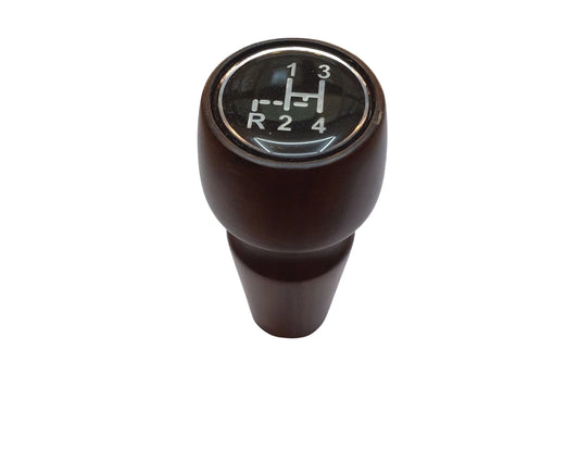 classic vw wood gear shift knob with pattern for beetle t1 t2 karmann 5 3737