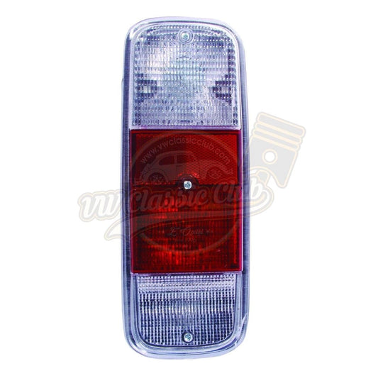 clear and red rear tail light lens for vw t2 1971 1979 3 3018