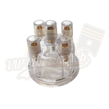 clear distributor cap for vw beetle t1 t2 karmann ghia 113905207c 3 3377