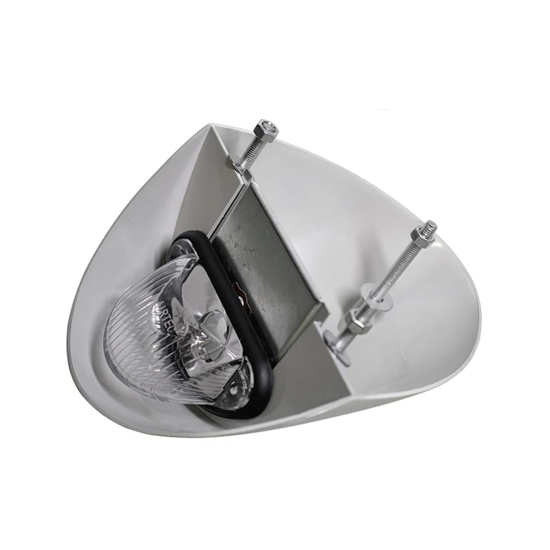 complete license plate light housing for vw beetle 1100 1200 1958 1964 3 3223