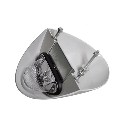 complete license plate light housing for vw beetle 1100 1200 1958 1964 3 3223