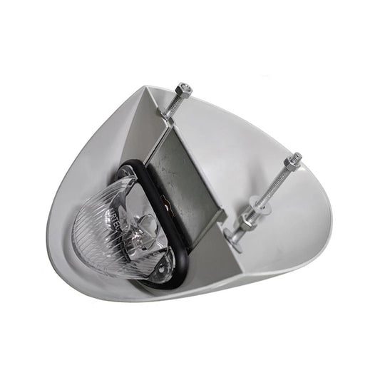 complete license plate light housing for vw beetle 1100 1200 1958 1964 3 3223