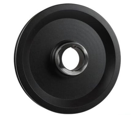 crankshaft pulley with timing marks black for air cooled vw 6 6209