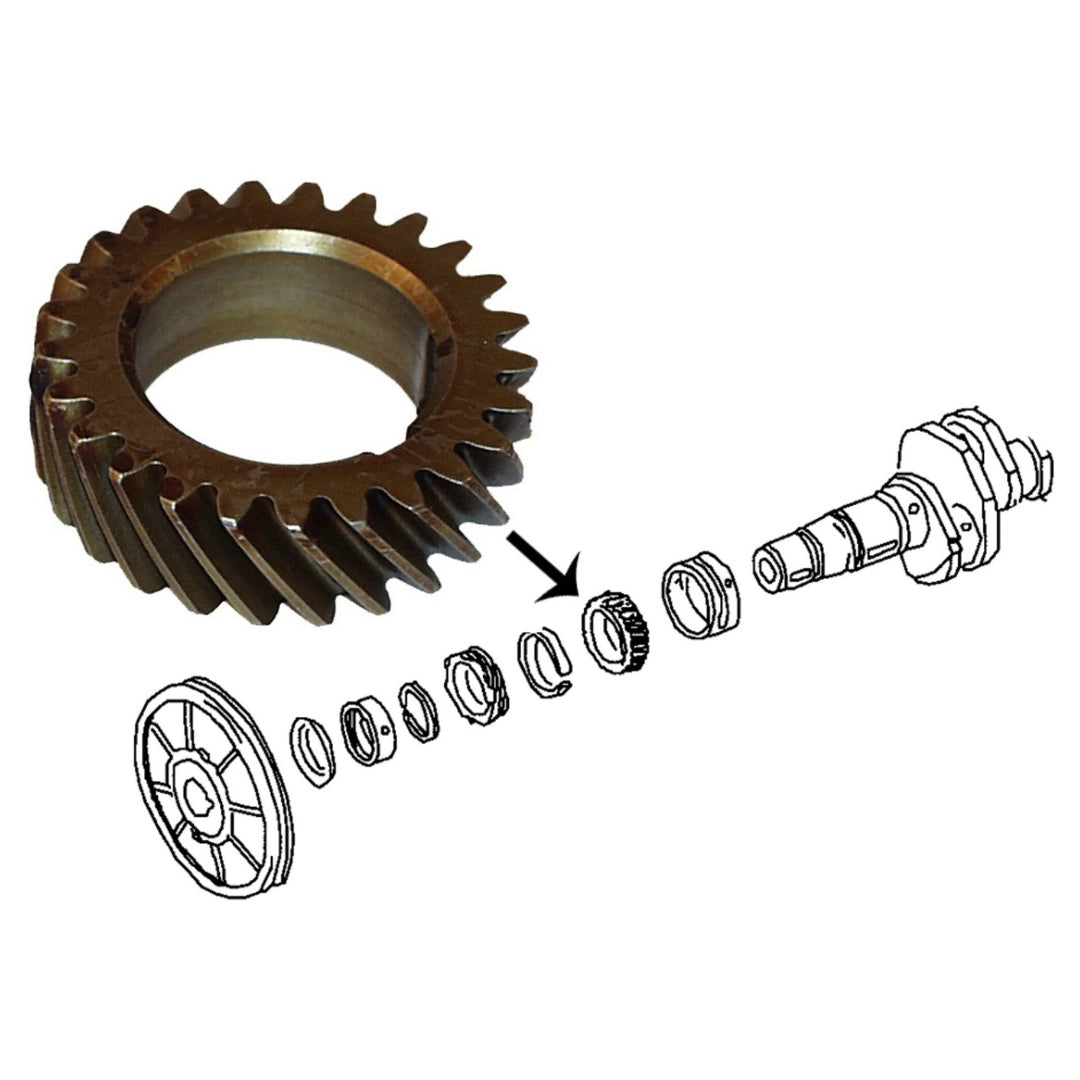 crankshaft timing gear for vw beetle t1 t2 karmann ghia variant 6 6318