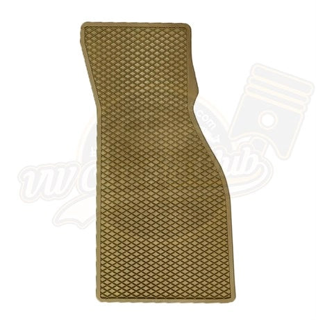 cream classic floor mat set with vw logo for beetle 1100 1303 4 4702