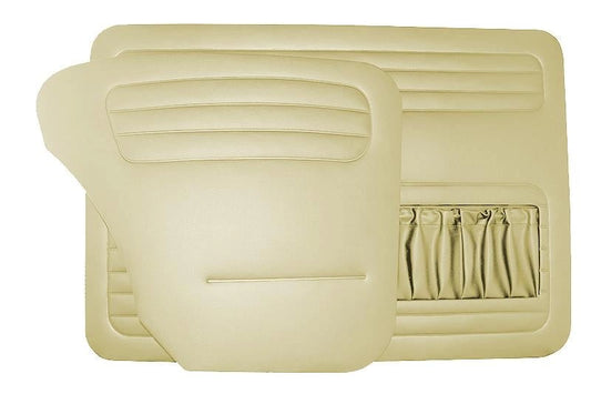 cream door panel set for vw beetle 1100 1200 1957 1964 4 4114