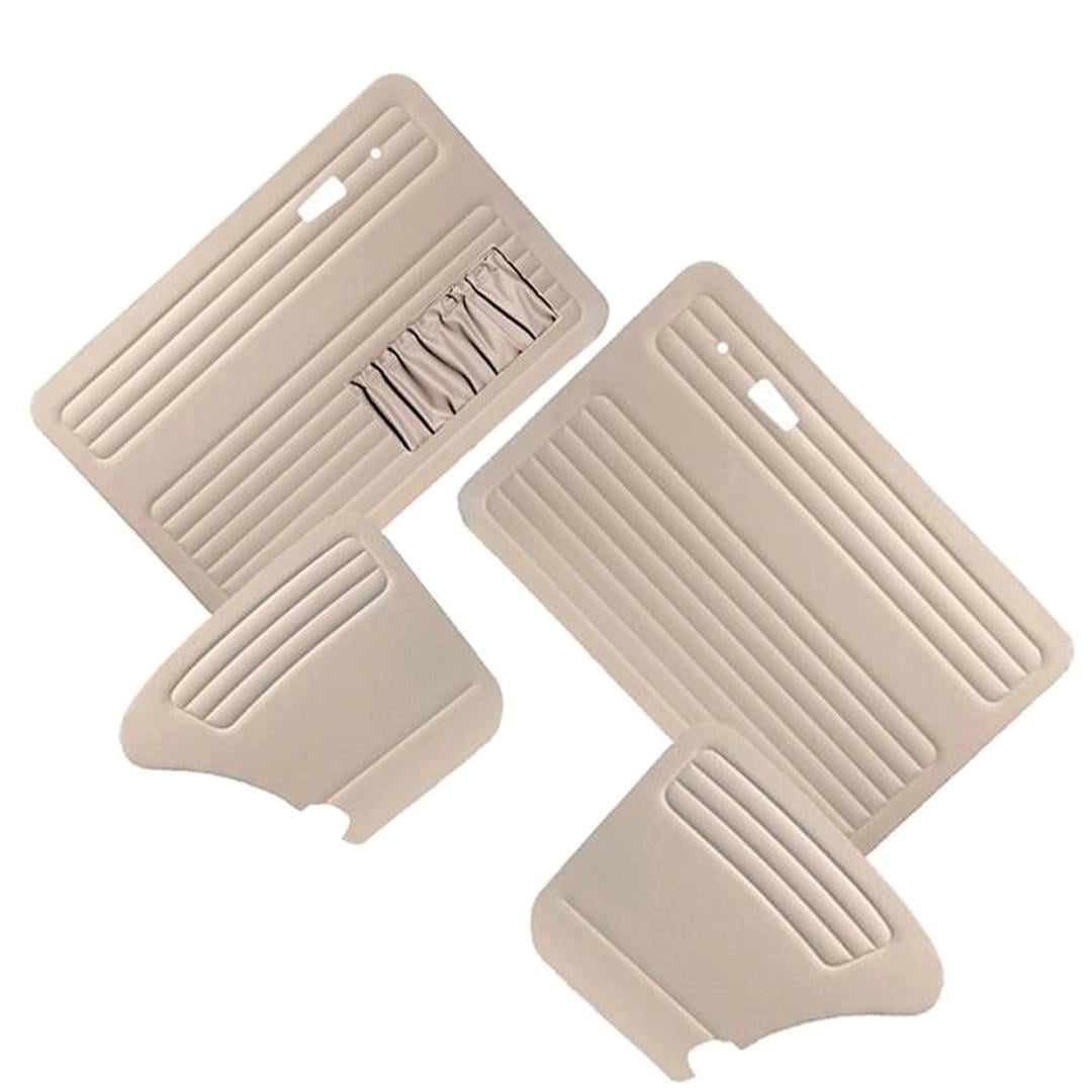 cream door panel set for vw beetle 1300 1302 1303 1967 1979 4 4121