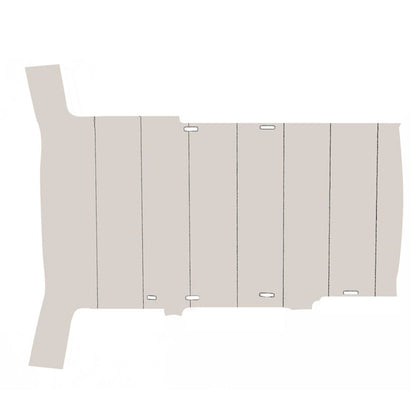 cream perforated headliner for vw t3 1979 1992 4 4853