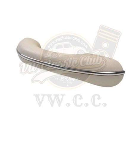 cream right interior door handle for vw beetle 1100 1200 1958 1967 4 4196 o 0522