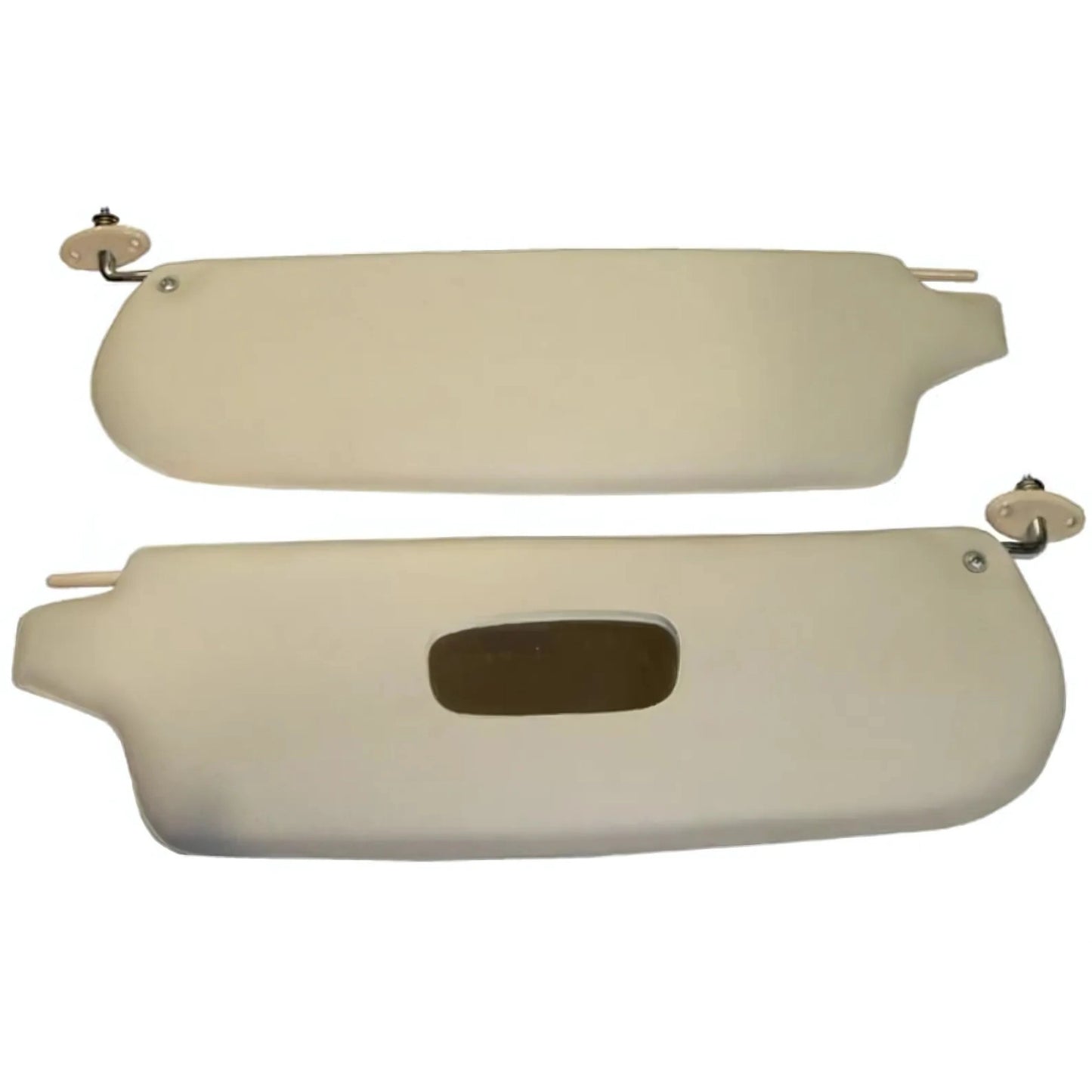 cream sun visor set for karmann ghia 1965 1974 4 4015
