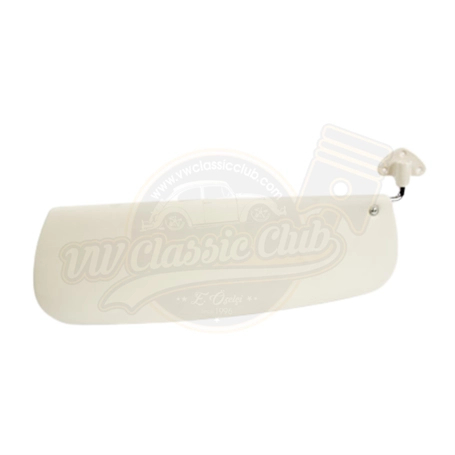cream sun visor set for vw t1 transporter 1955 1967 4 4802 a