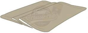 cream vinyl sunroof headliner for vw beetle 1956 1963 25 2752