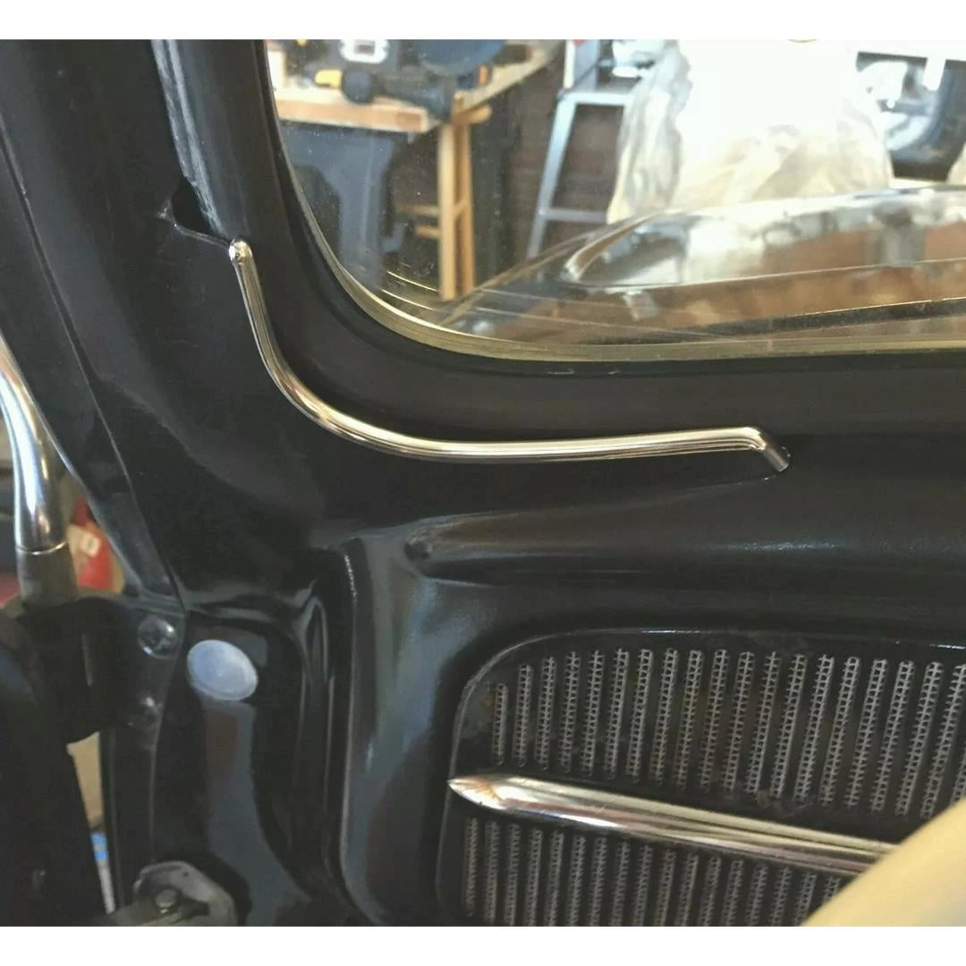 dashboard side vent chrome trim for vw beetle 1303 4 4295