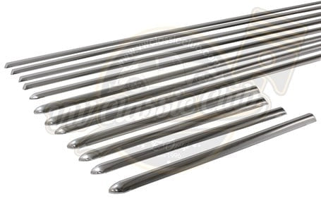 deluxe 12 piece exterior trim set for karmann ghia 1960 1974 25 2945