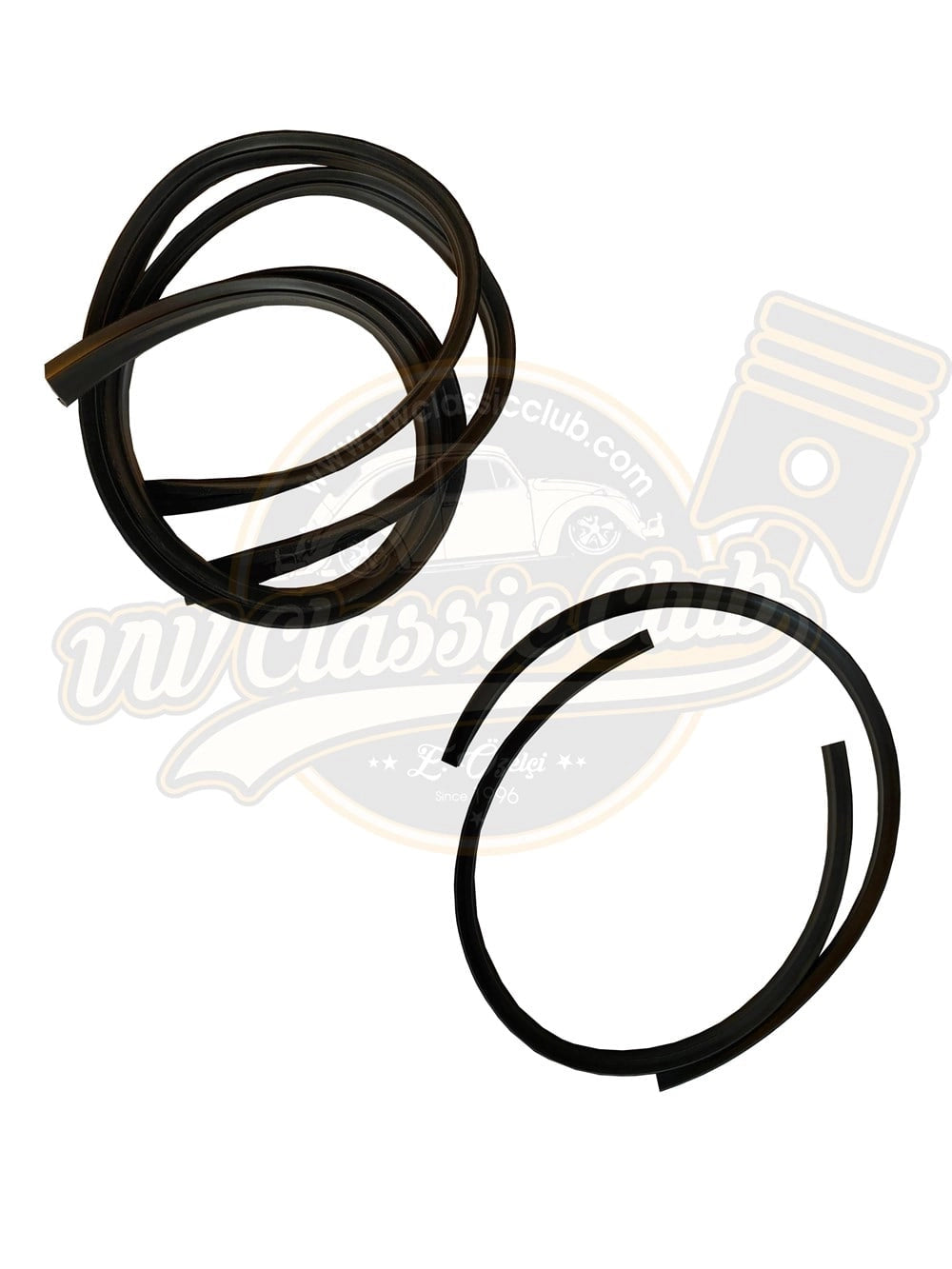 door frame and quarter window seal kit for classic vw air cooled models 55 5806