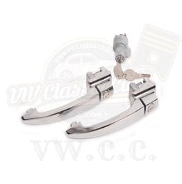 door handle and ignition lock key set for vw beetle 1200 1965 1966 5 5125