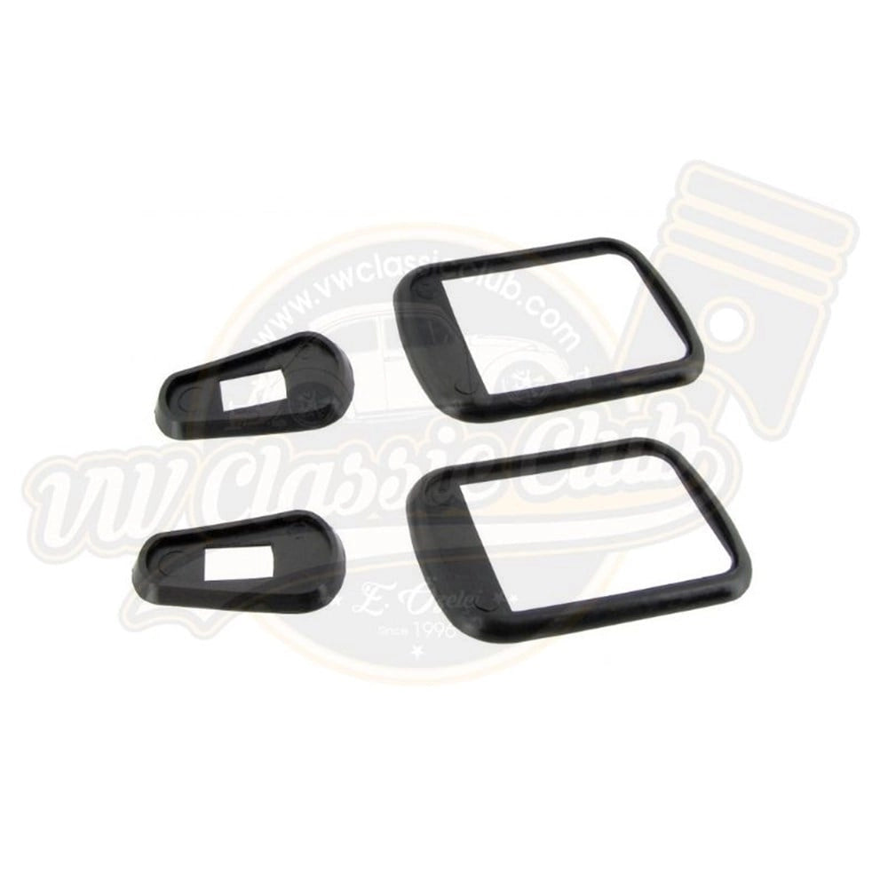 door handle gasket set for vw beetle 1200 1300 1966 1967 55 5746 s 7334