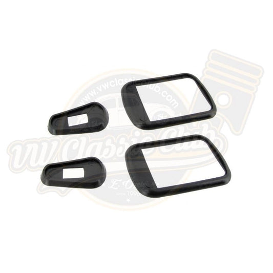 door handle gasket set for vw beetle 1200 1300 1966 1967 55 5746 s 7334