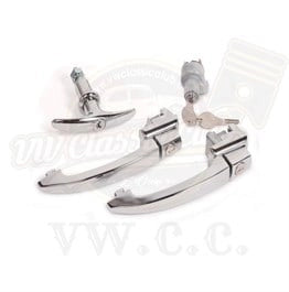 door handle ignition lock cylinder set for vw beetle 1100 1200 1959 1964 5 5124