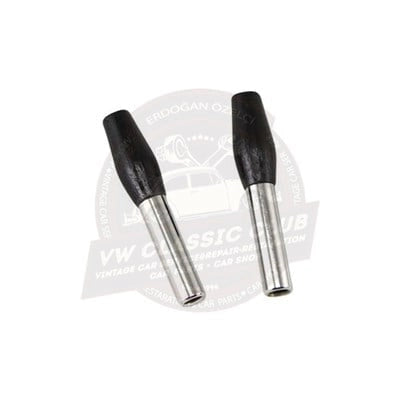 door handle push button kit for vw beetle t2 karmann ghia type 3 55 5714 s 6865