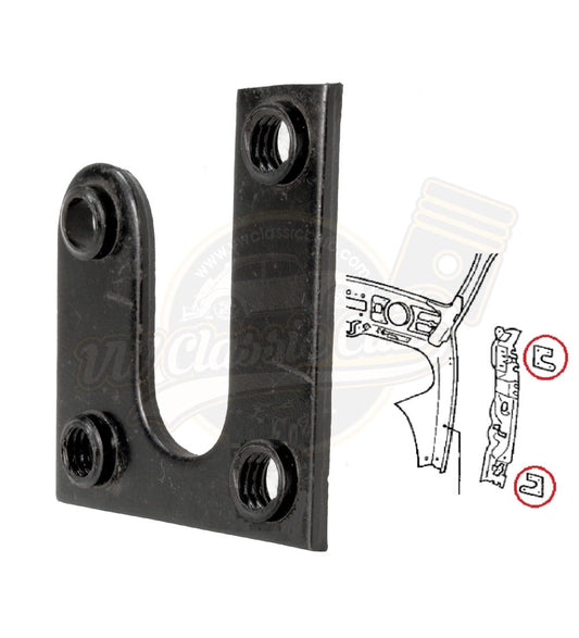 door hinge backing plate for vw beetle 55 5693