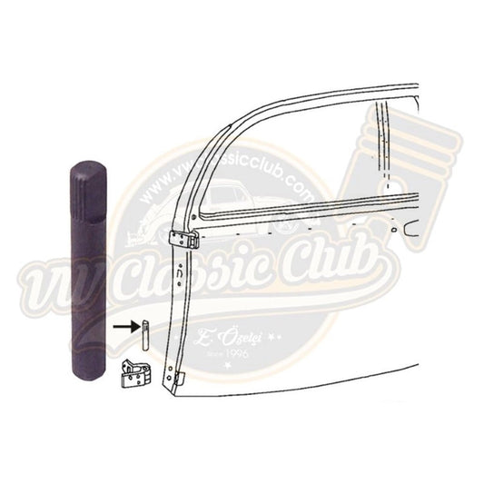 door hinge pin 0 20mm oversize for vw beetle 1300 1302 1303 1967 1979 55 5737 s