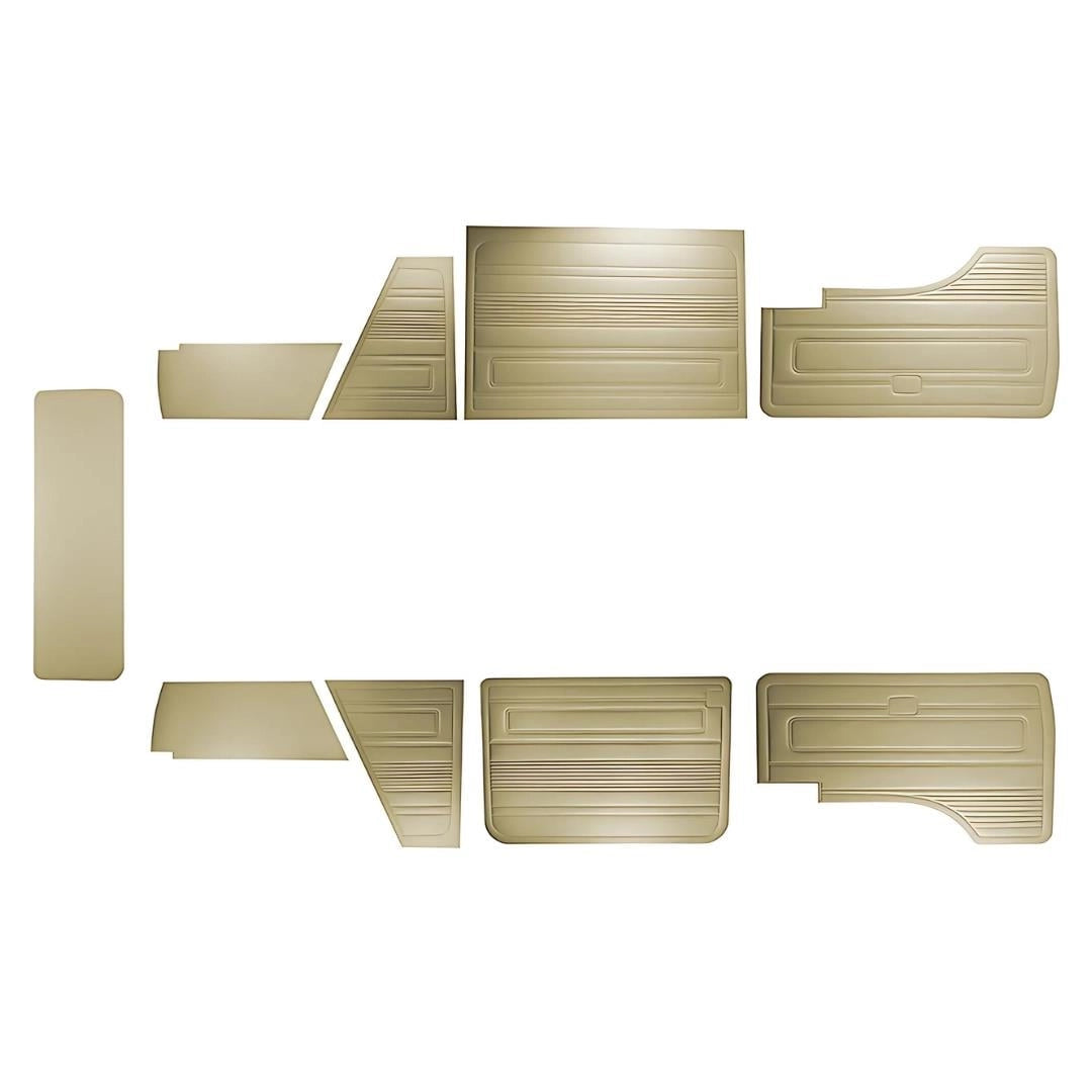 door panel set 9 piece beige for vw t3 1980 1989 4 4707