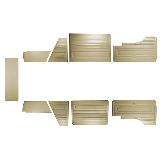 door panel set 9 piece beige for vw t3 1980 1989 4 4707