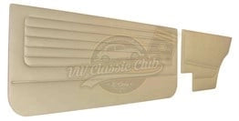 door panel set coupe beige 4 piece for golf mk1 1975 1989 4 4674
