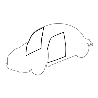 door seal set for vw beetle 1300 1302 1303 1966 1979 25 2763 q 2001
