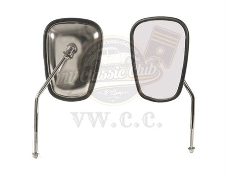 elephant ear side mirror right for vw t1 transporter 1950 1967 25 2865