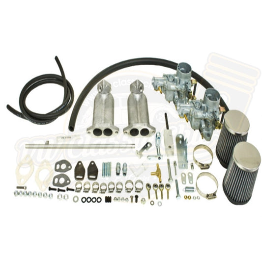 empi 34 epc dual carburetor kit for vw beetle t1 t2 karmann 1300 1600 6 6249