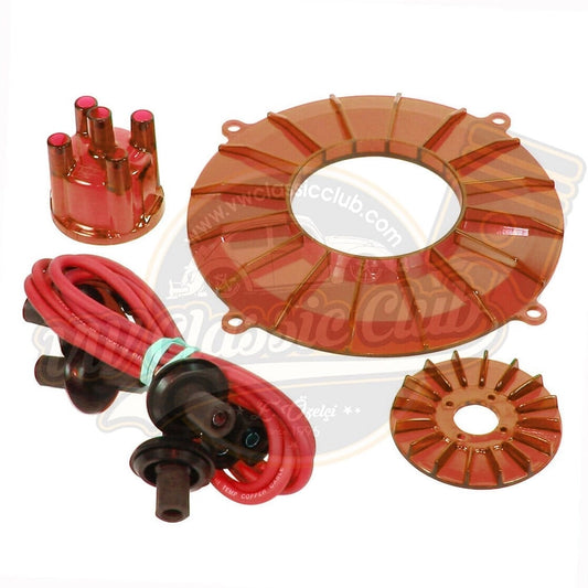 empi engine trim set red for air cooled vw beetle t1 t2 karmann 6 6100