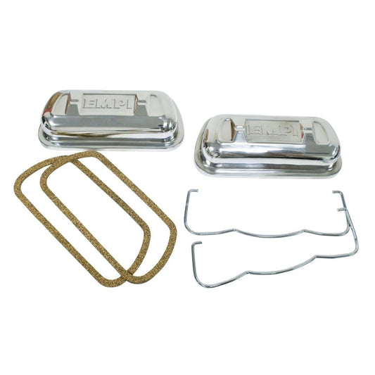 empi stainless steel valve cover set for vw beetle t1 t2 karmann ghia 3 3014
