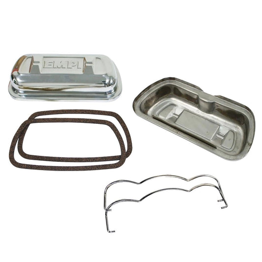 empi stainless steel valve cover set for vw beetle t1 t2 karmann ghia 3 3014