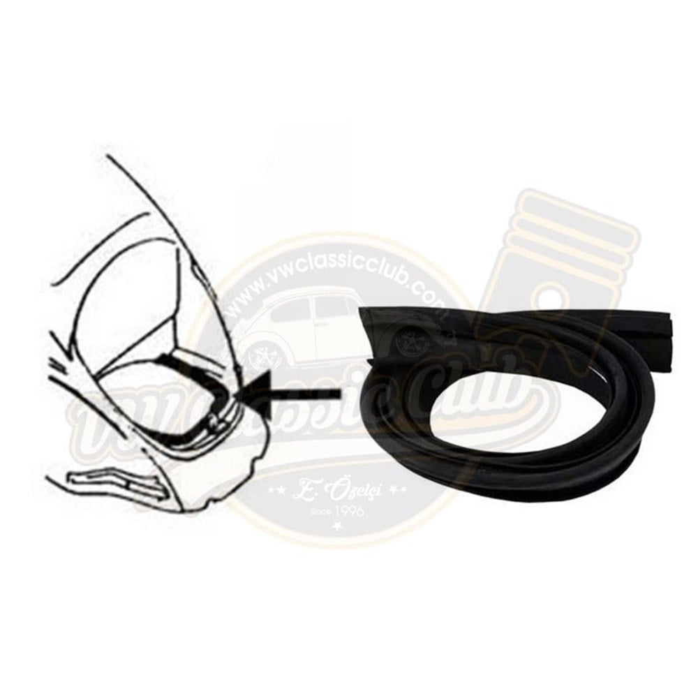 engine compartment seal for vw beetle 1300 1302 1303 1968 1979 6 6164 q 2183 q 2